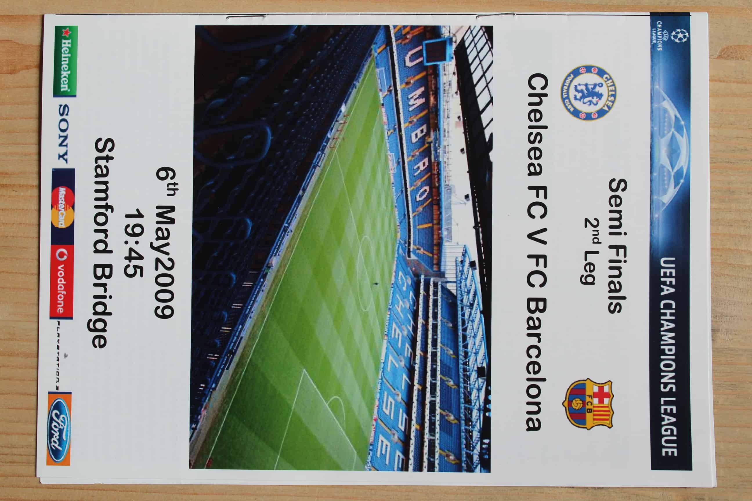 Chelsea FC v Barcelona